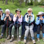 Walking Tours Pyrenees France - friends on tour